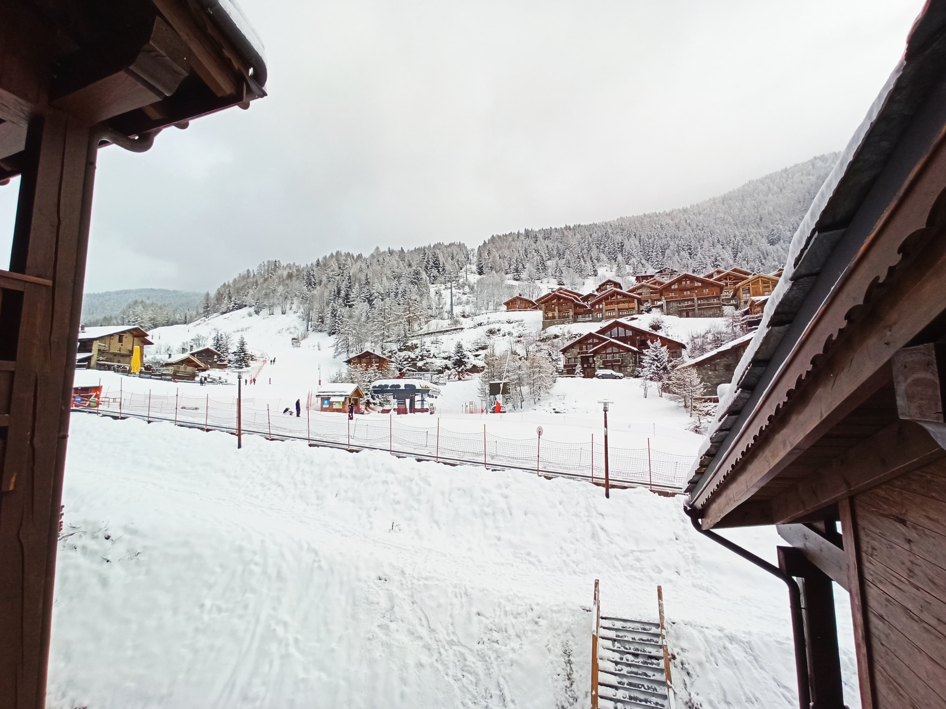 Vue extérieure en hiver